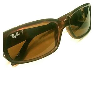 Ray Ban Polarized Tortoise ( Brown ) Sunglasses