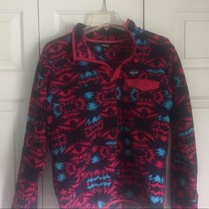 Patagonia synchilla snap t pullover fleece