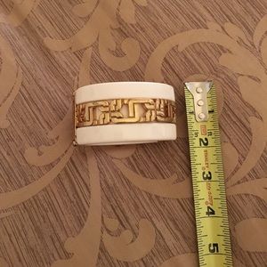 Milly repaired/damage bone gold cuff bracelet