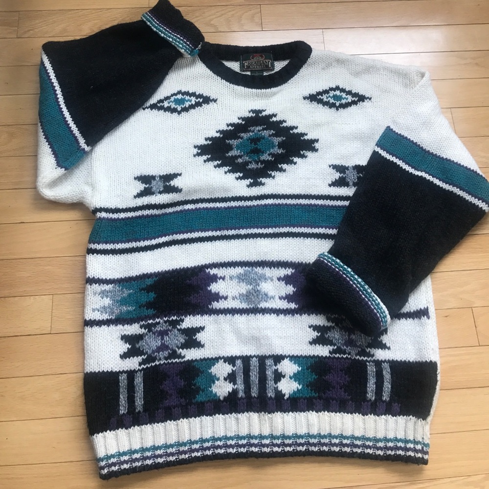 Men's large Vintage Greatland Apparel Sweater 😎