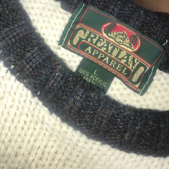 Men's large Vintage Greatland Apparel Sweater 😎 - Picture 3 of 6