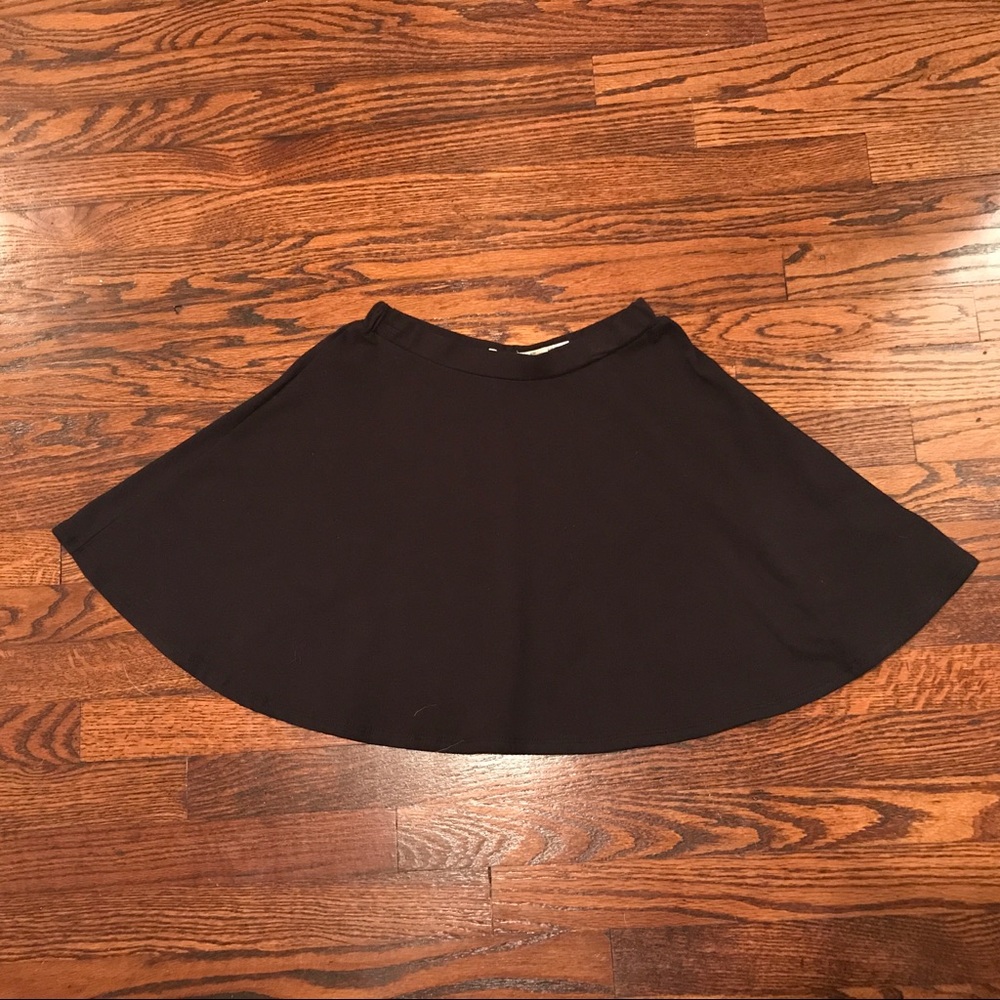 Urban Outfitters black cotton skirt