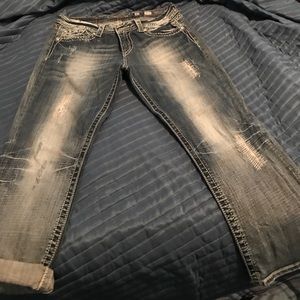 Miss Me Crop Pants size 32