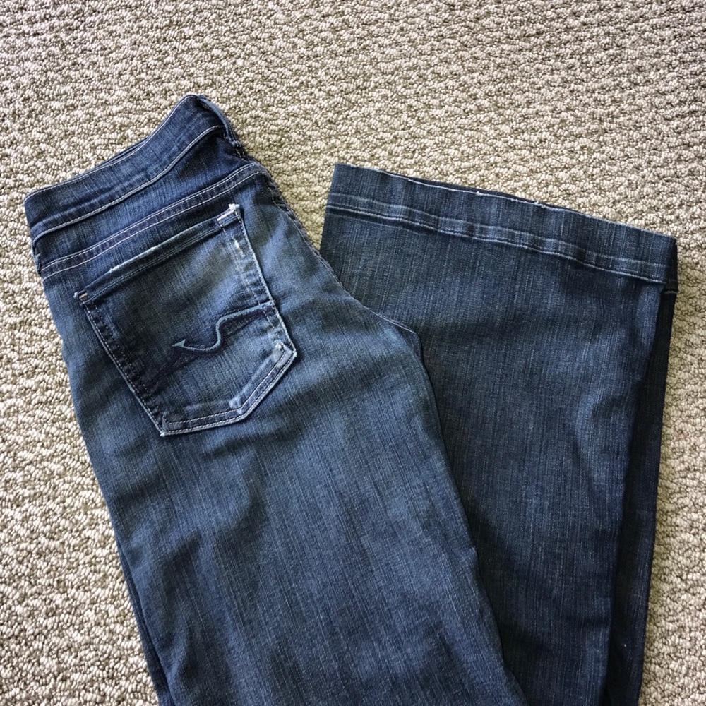 7 for all mankind women's flare jeans