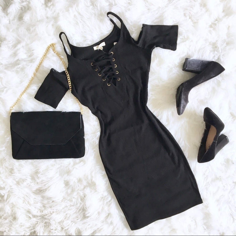 👗💖COLD SHOULDER DRESS💖👗 - Picture 1 of 7