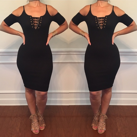 👗💖COLD SHOULDER DRESS💖👗 - Picture 3 of 7