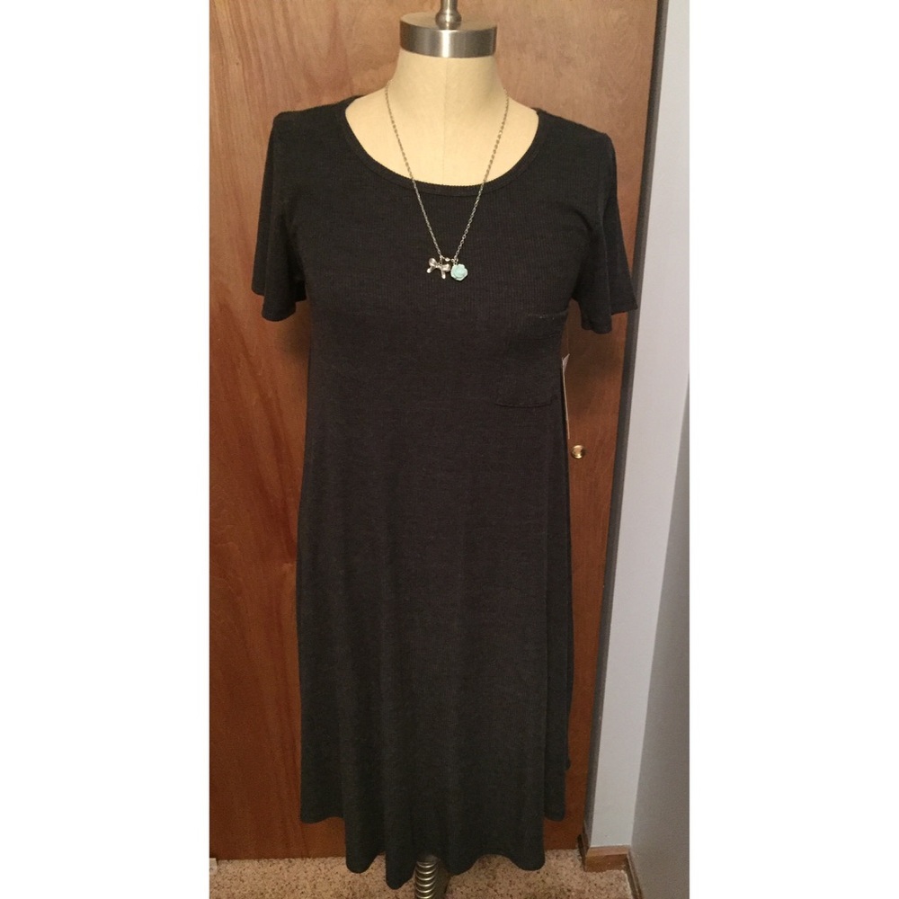 LuLaRoe XS Charcoal Carly NWT Total Unicorn🦄!