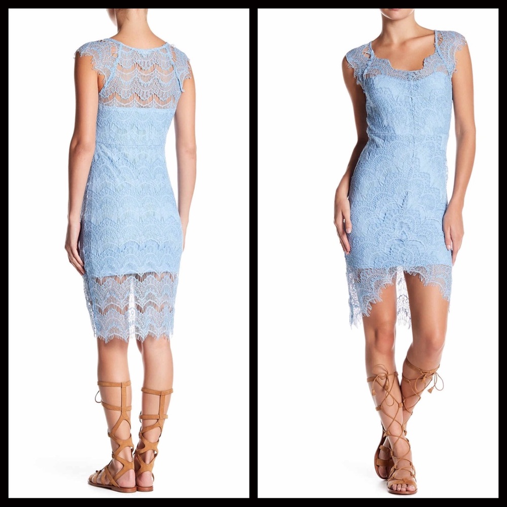 ❗️1-HOUR SALE❗️FREE PEOPLE CROCHET LACE DRESS - Picture 5 of 7