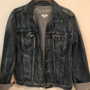 Madewell blue denim jacket