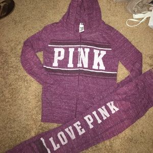 PINK sweatsuit