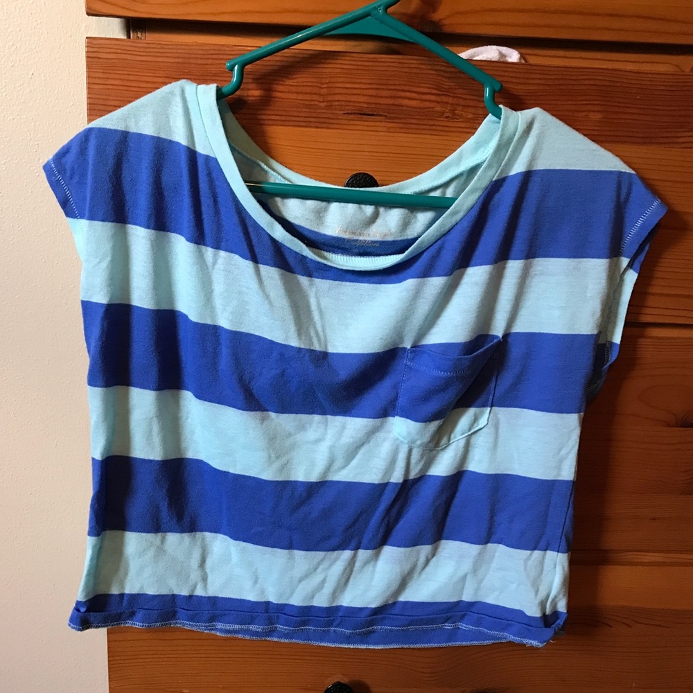 American Eagle Cropped Tee