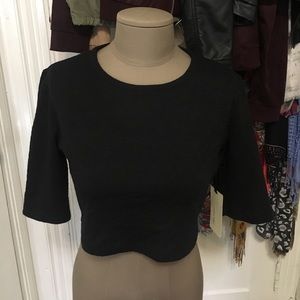 Black Crop Top