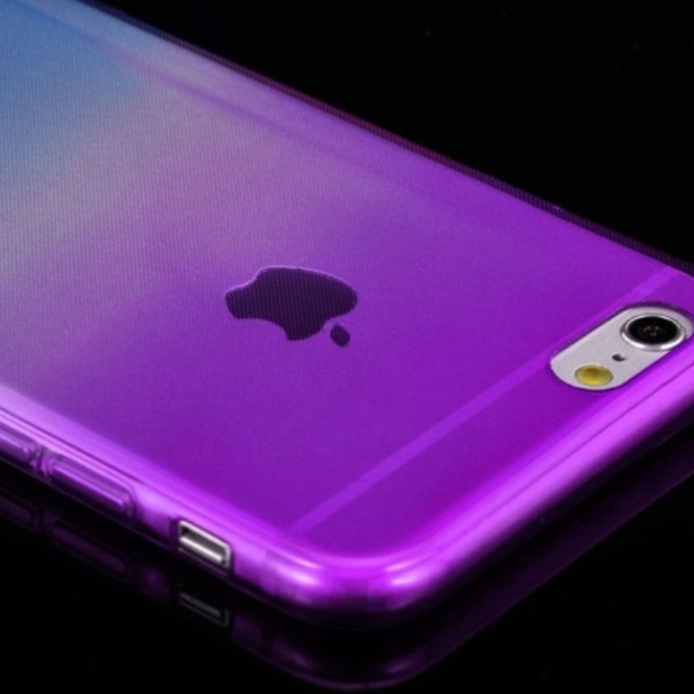 IPHONE 6/6SPLUS CASE , PURPLE&BLUE OMBRÉ 💜💙