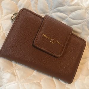 Adrienne Vittadini Signature Brown Wallet