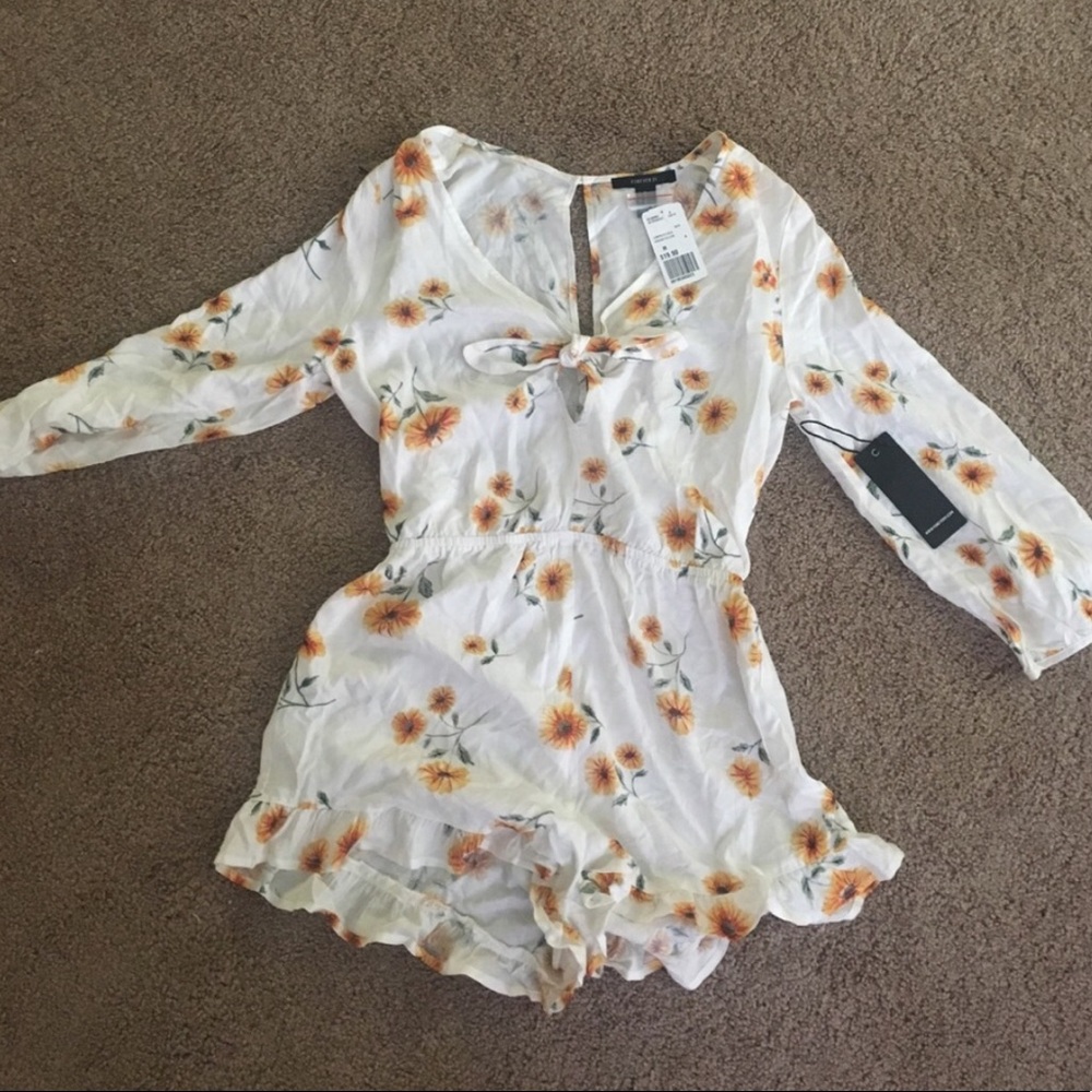 Sunflower Summer Romper 🌻🌻