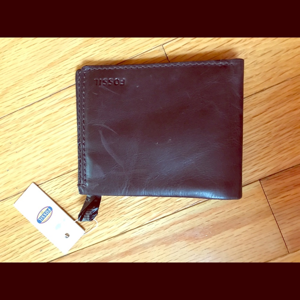 Men's Fossil leather wallet