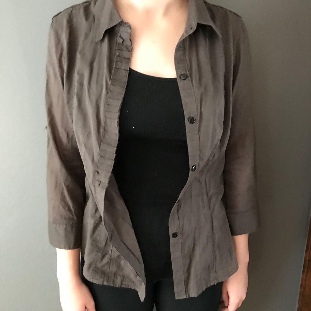 Women's button down long sleeve