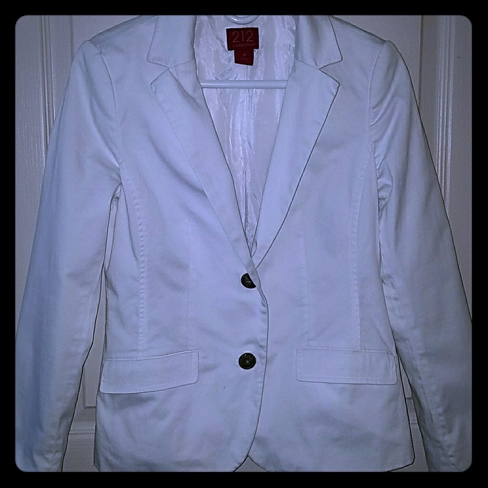 White blazer