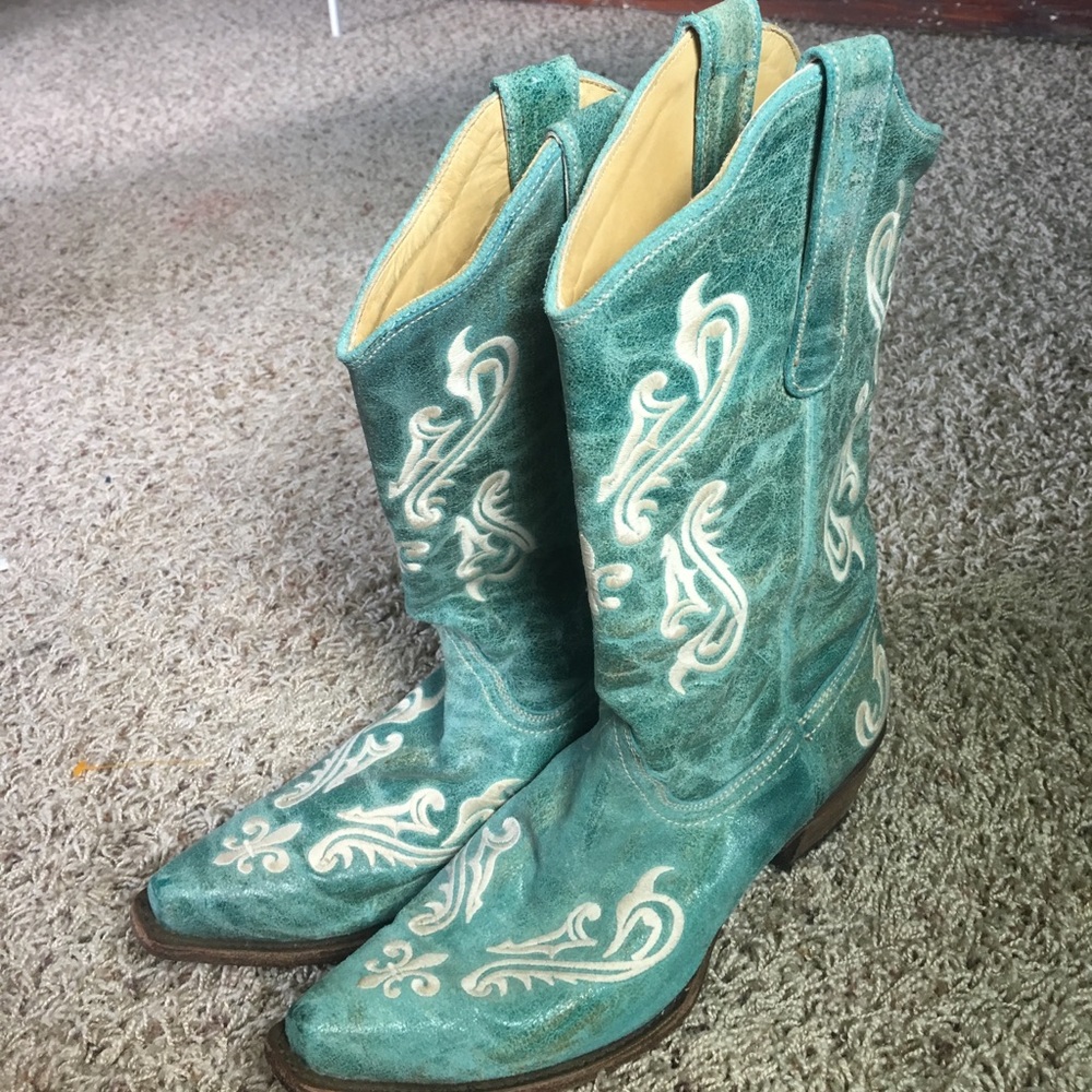 Corral Turquoise Boots