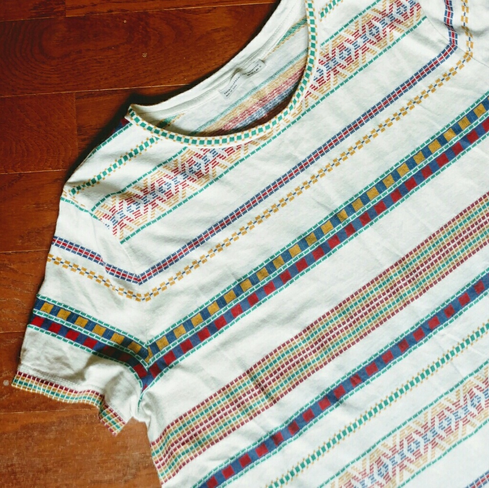 Zara Aztec Print Tee