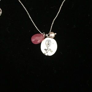 Silpada Breast Cancer Awareness Necklace