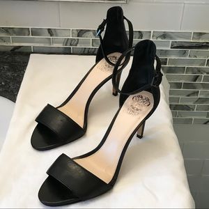 Vince Camuto - LEATHER ankle strap heels