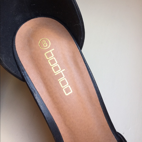 Black chunky boohoo heels - Picture 5 of 6