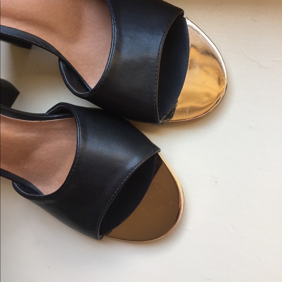 Black chunky boohoo heels - Picture 6 of 6