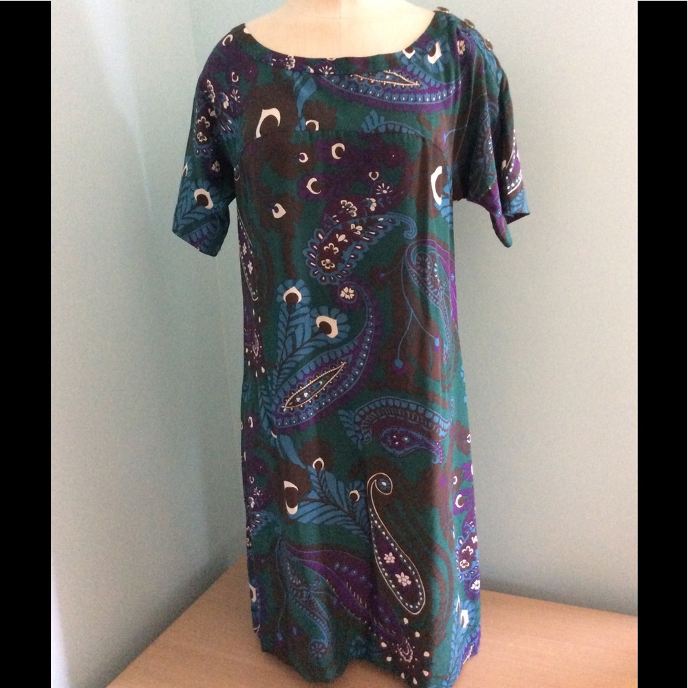 Banana Republic Silk Shift Dress