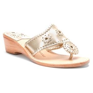 Jack Rogers Platinum Navajo Mid-Wedge