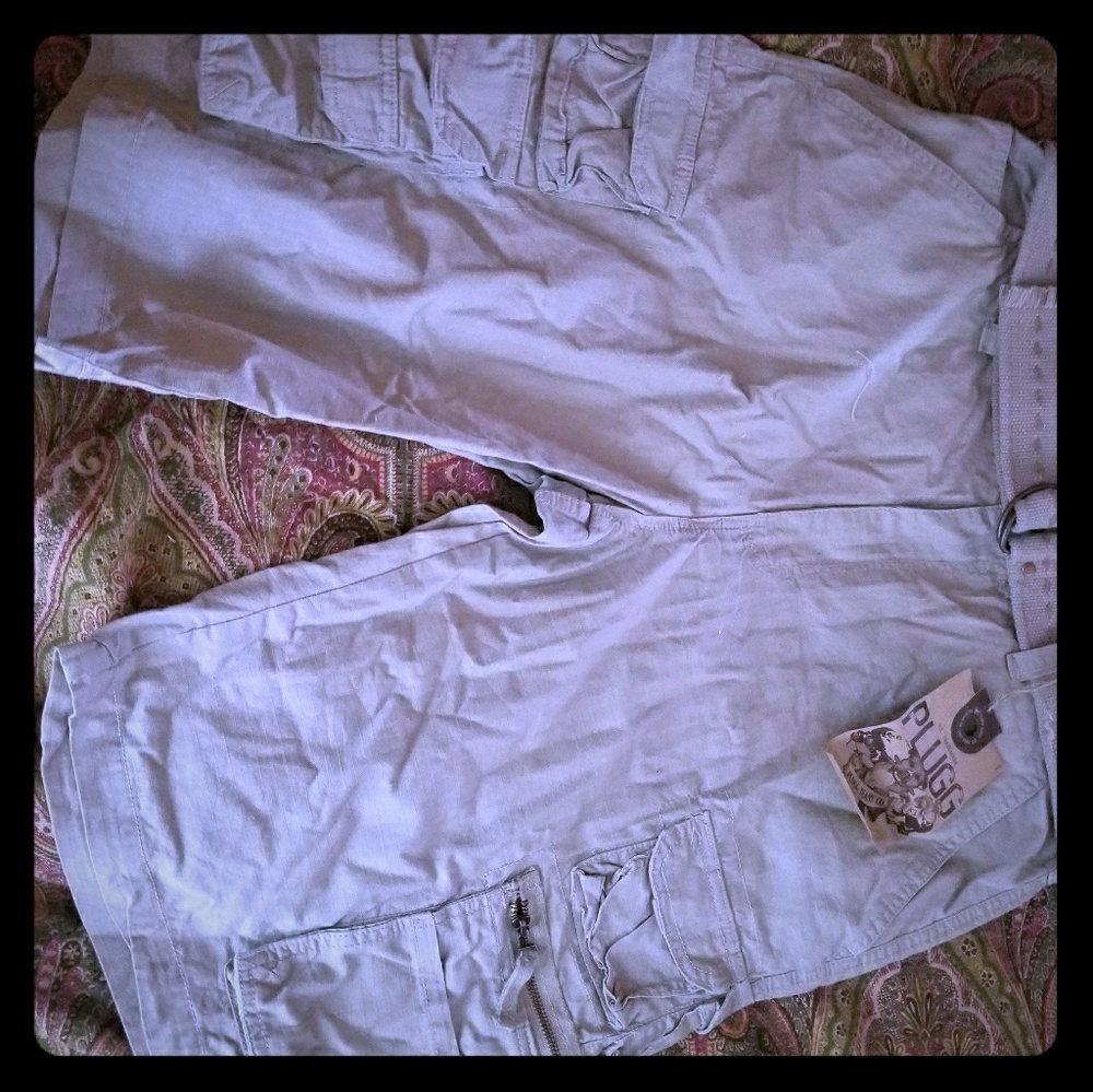 PLUGG JEANS CO MENS SIZE 34 VTG WHEAT COLOR nwt