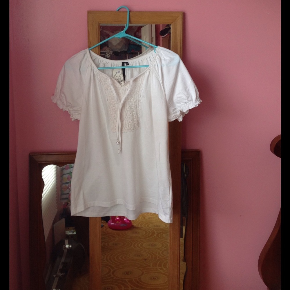 White Lace Blouse