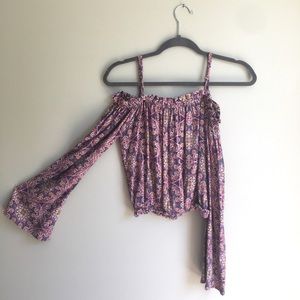 LA Hearts Off-the-Shoulder Top