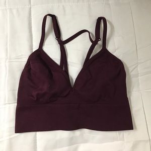 VS Pink Unlined Strappy Bralette