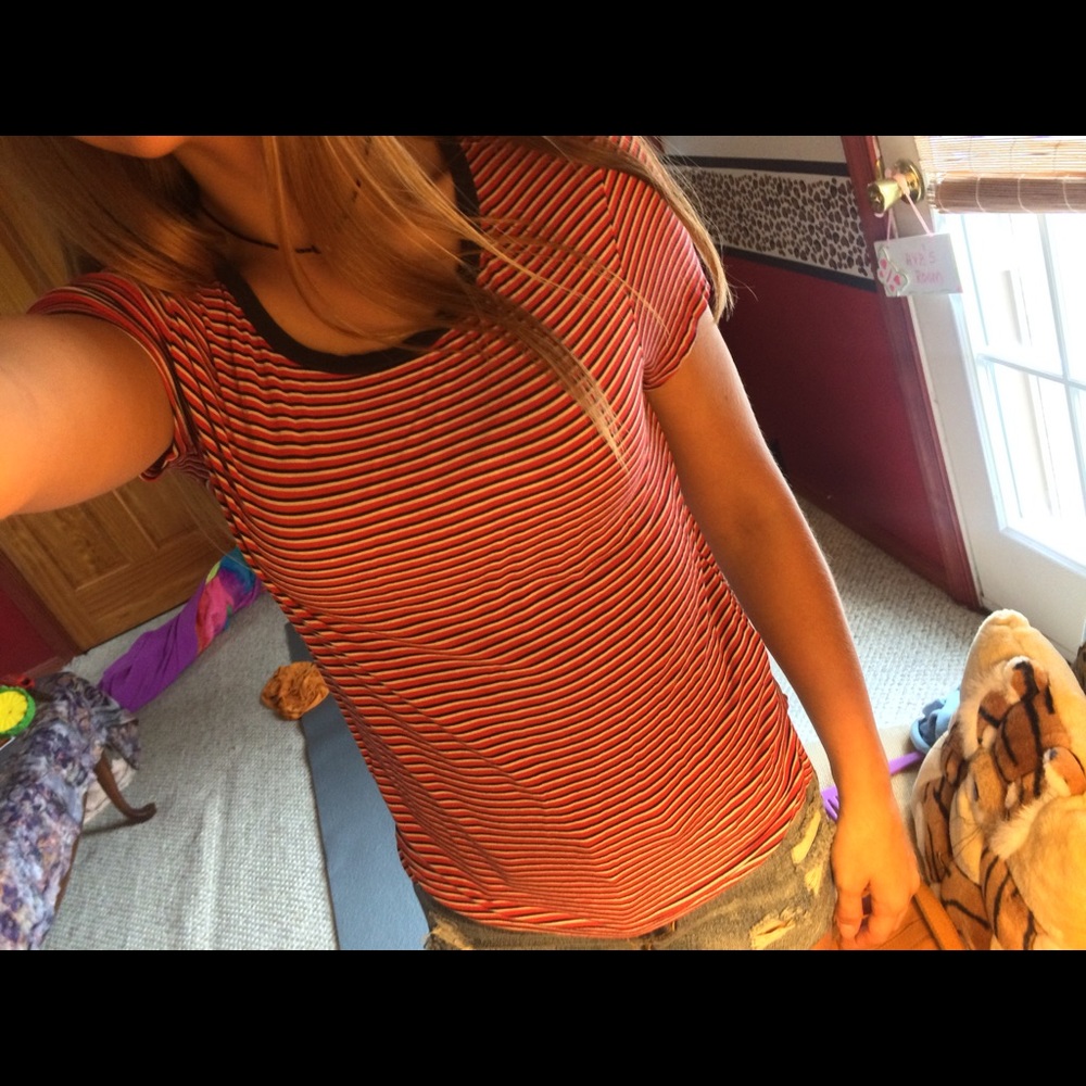 Soft & sexy striped t shirt