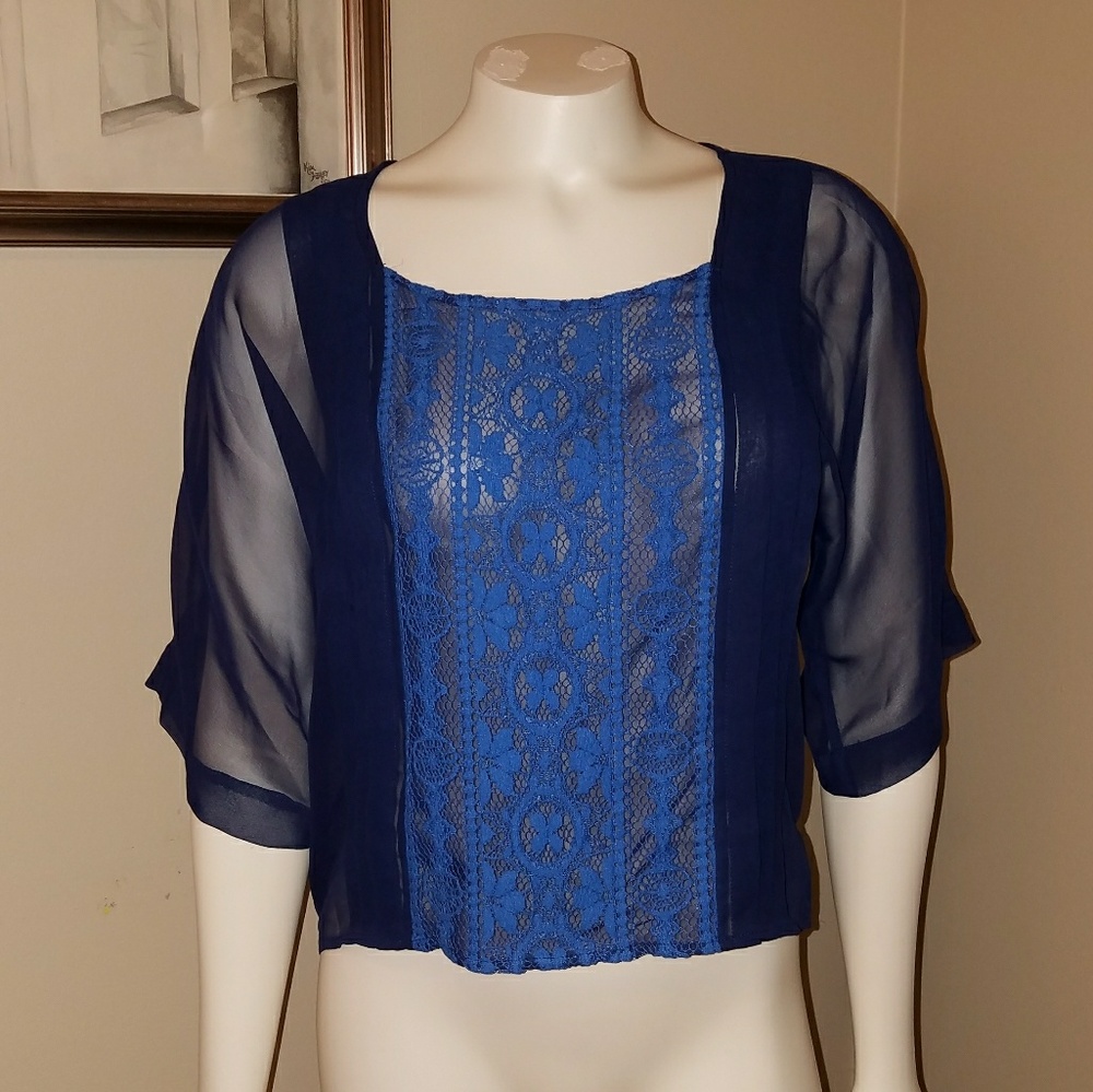 Jessica Simpson Sheer Top