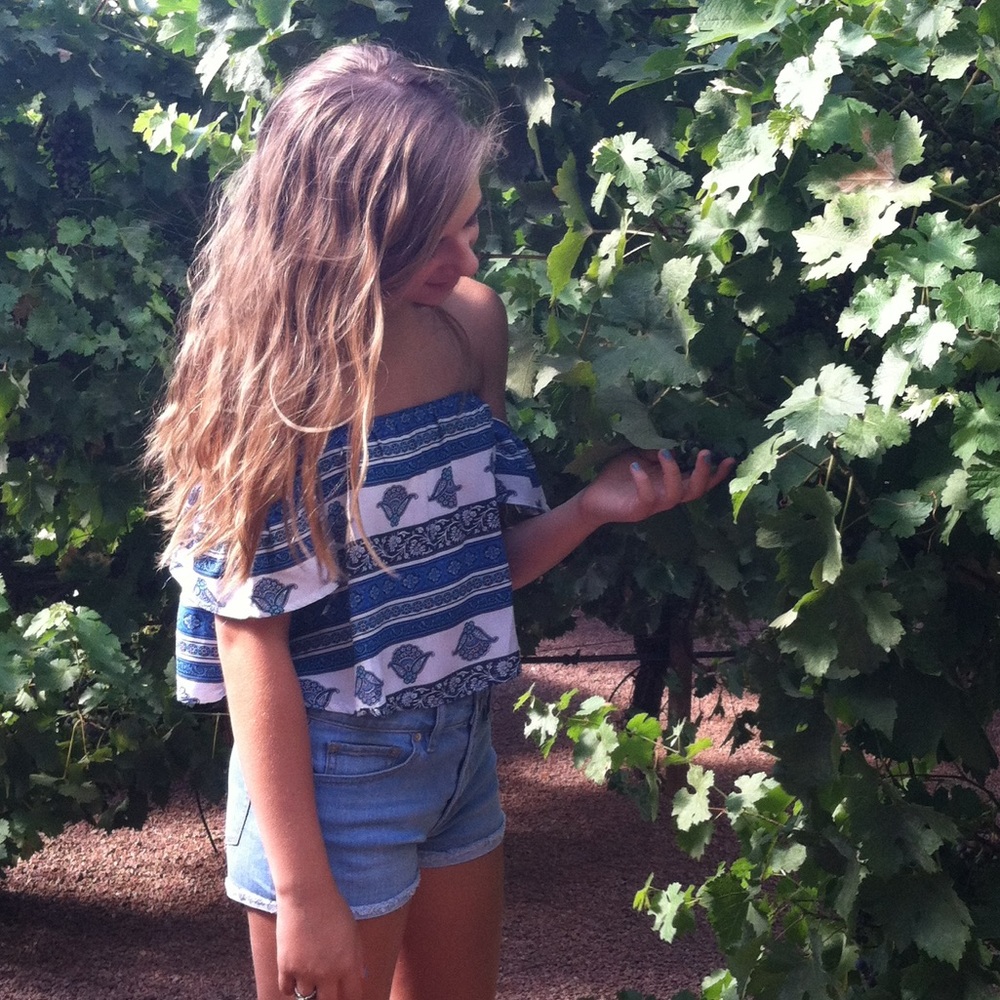 Off the shoulder top