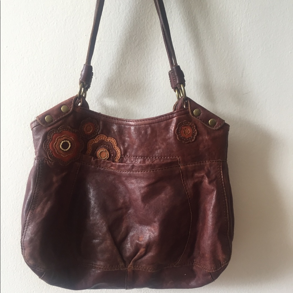 LUCKY Brand Leather Tote Bag