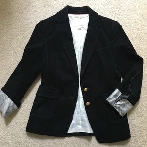 Banana Republic corduroy black blazer