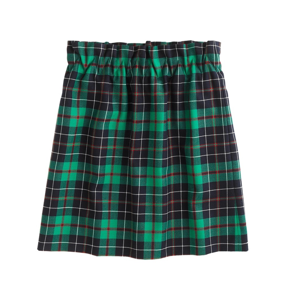 J. Crew Dublin tartan city mini wool skirt size 4 - Picture 5 of 8