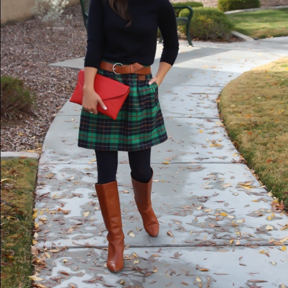 J. Crew Dublin tartan city mini wool skirt size 4 - Picture 3 of 8