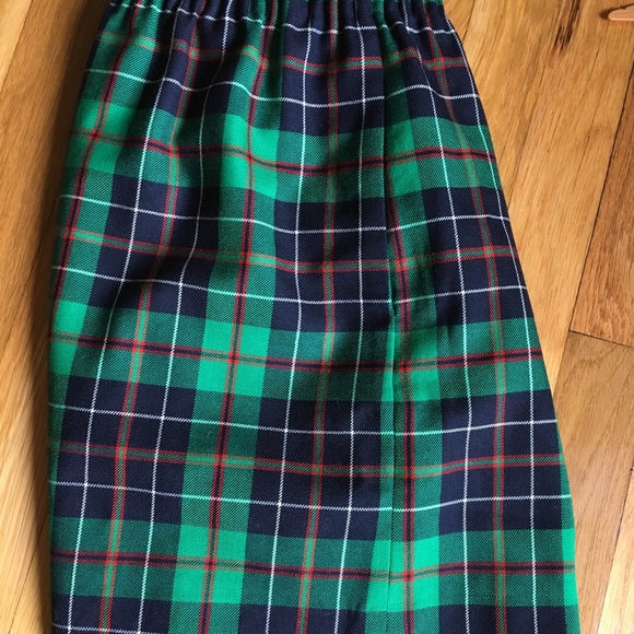 J. Crew Dublin tartan city mini wool skirt size 4 - Picture 7 of 8