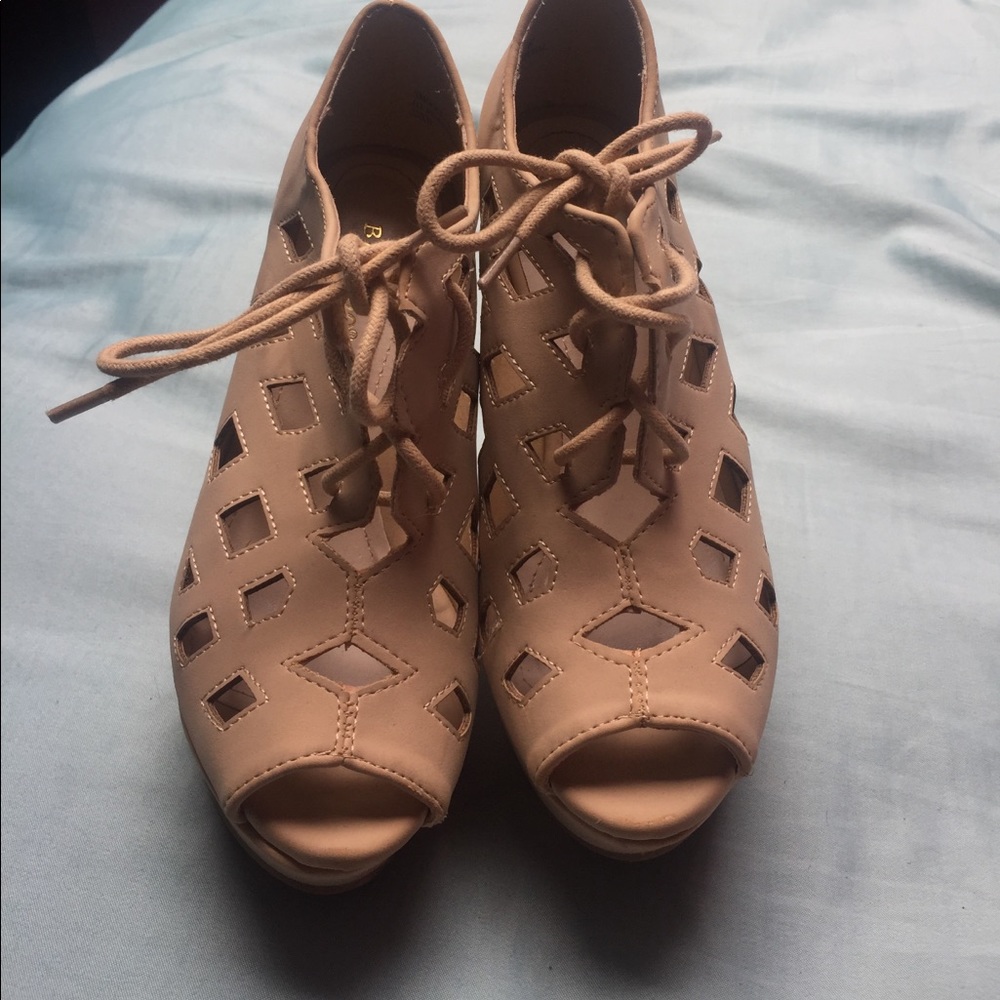 Bamboo wedges!