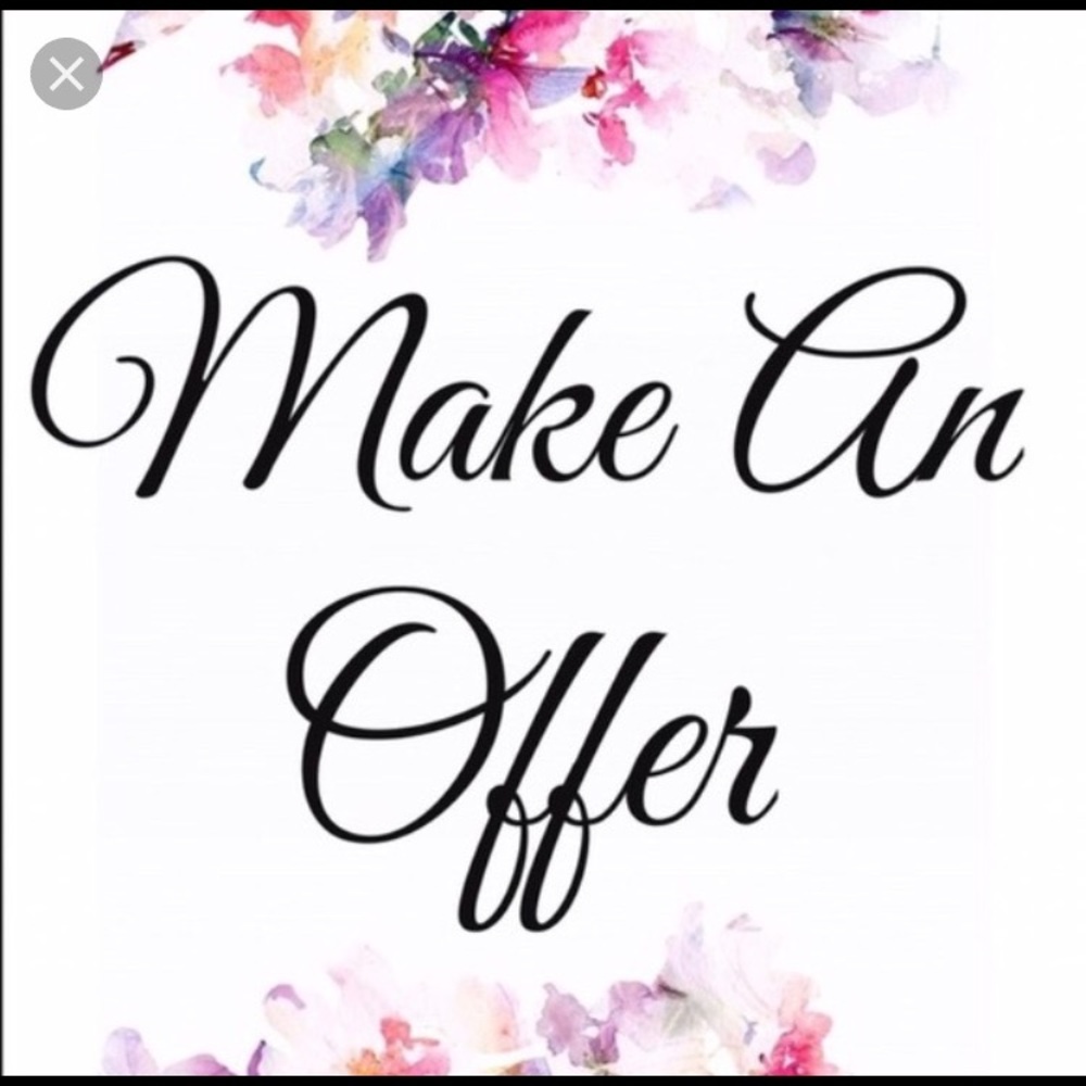 Open to reasonable offers!