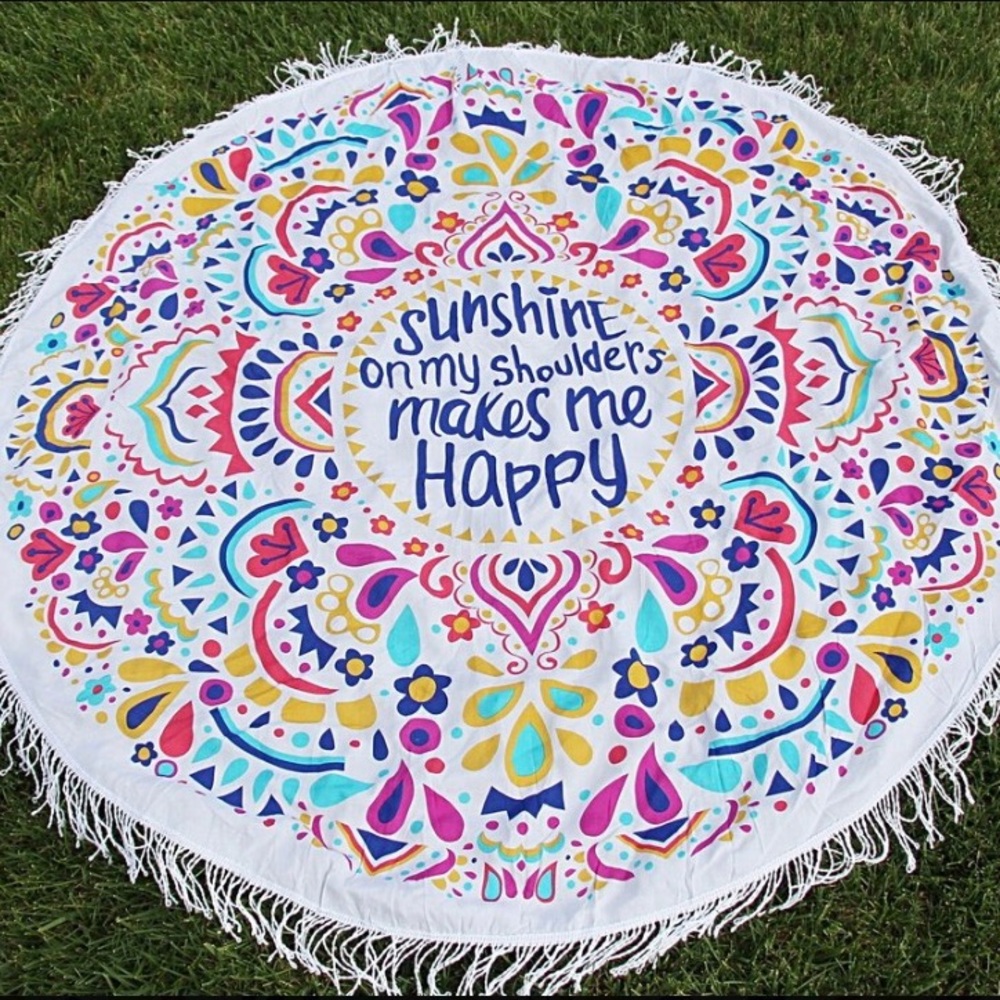 Tassel Beach Blanket