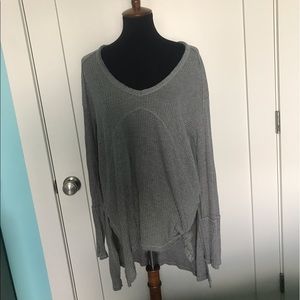 Light gray long sleeve