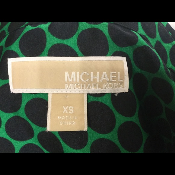 Michael Kors Polk a dot blouse - Picture 4 of 5