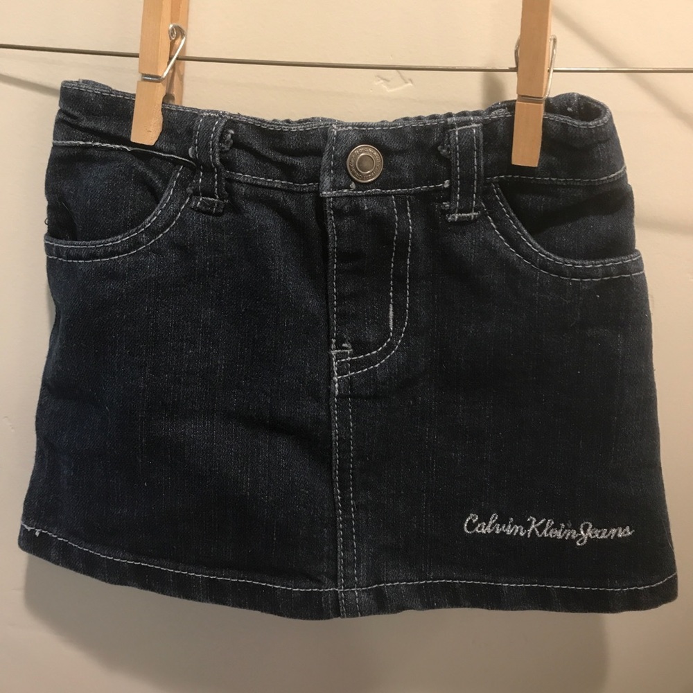 Calvin Klein Jeans Denim Skirt Size 3T
