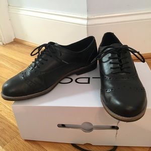 ALDO lockeport loafers black sz7