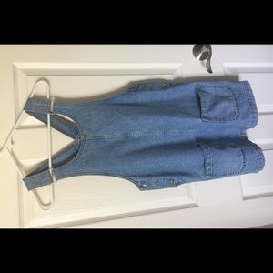 Overall dress from Topshop